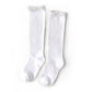 White Lace Top Knee Highs - Magnolia BabySocks