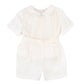 White Organza Boy Shorts Set - Magnolia BabyShort Set