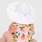 White Sun Hat - UPF 50+ - Magnolia BabyHat
