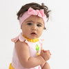 Wide Headband with Knot Bow - Powder Pink - Magnolia BabyHeadband