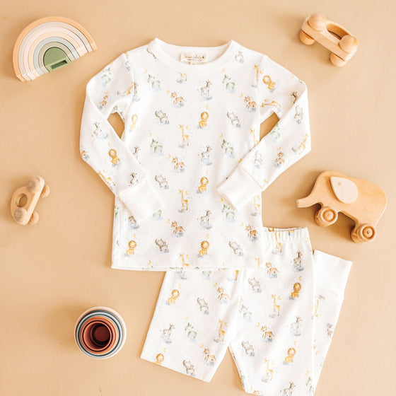 Wild Things Long Pajamas by Luna and Arlo - Magnolia BabyLong Pajamas