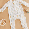 Wild Things Zip Footie by Luna and Arlo - Magnolia BabyFootie