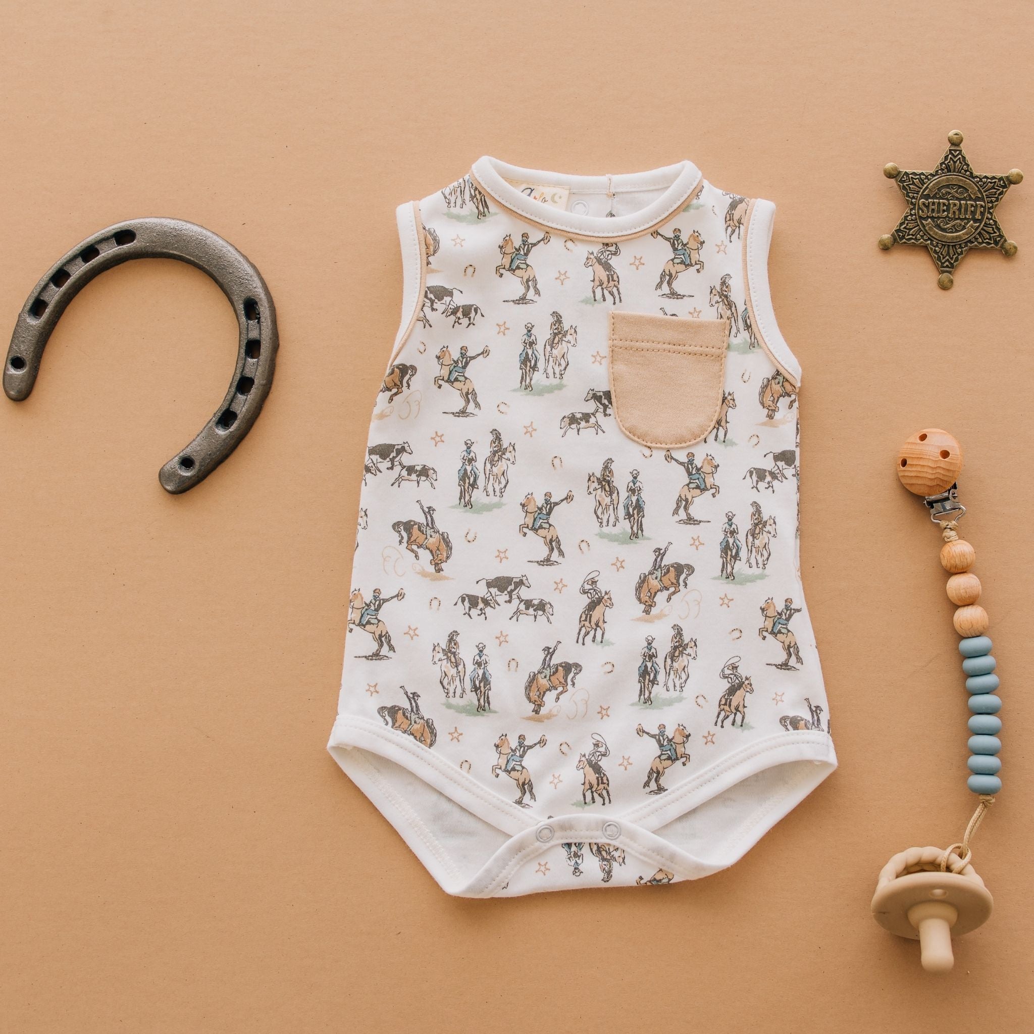 Wild West Bodysuit - Luna and ArloBodysuit