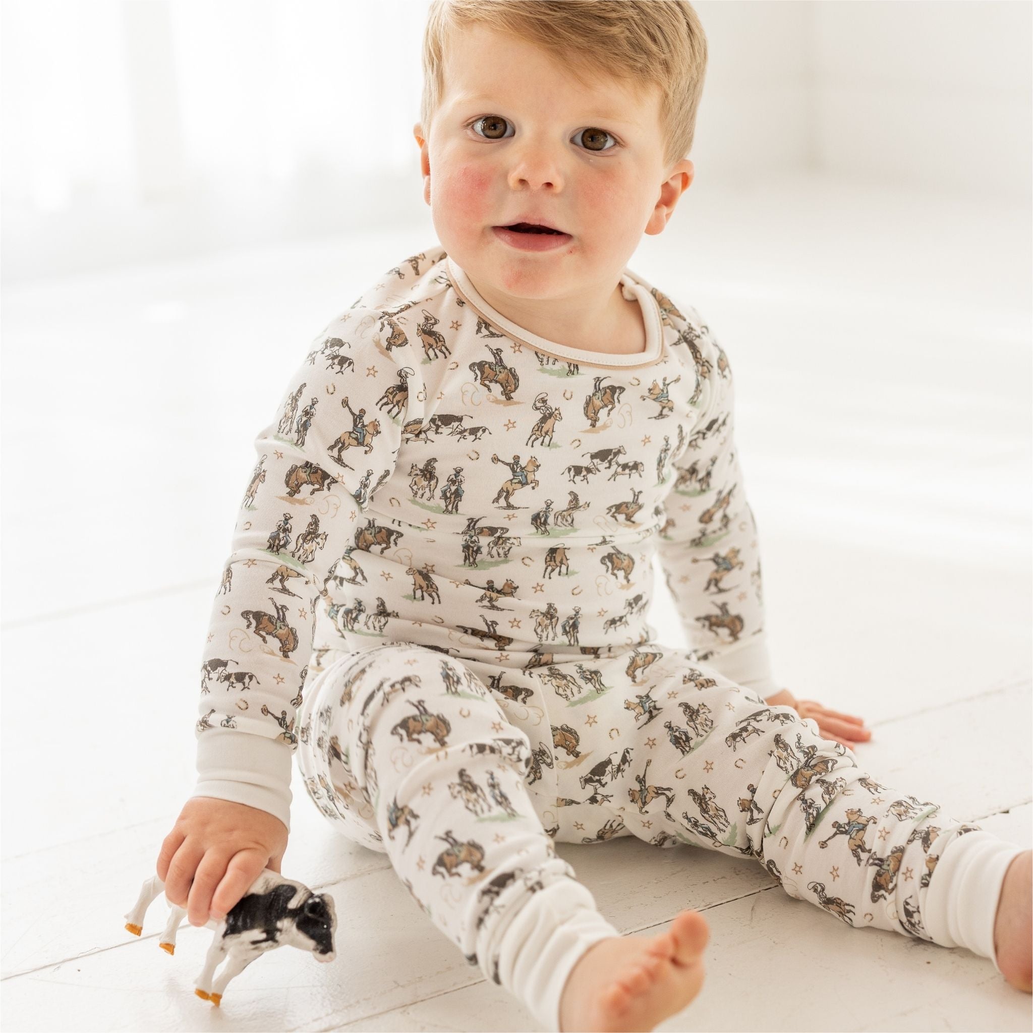Wild West Long Pajamas - Luna and ArloLong Pajamas