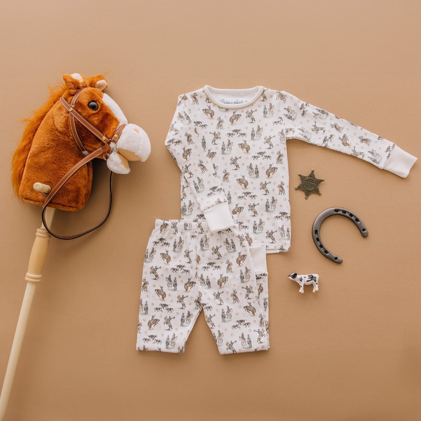 Wild West Long Pajamas - Luna and ArloLong Pajamas