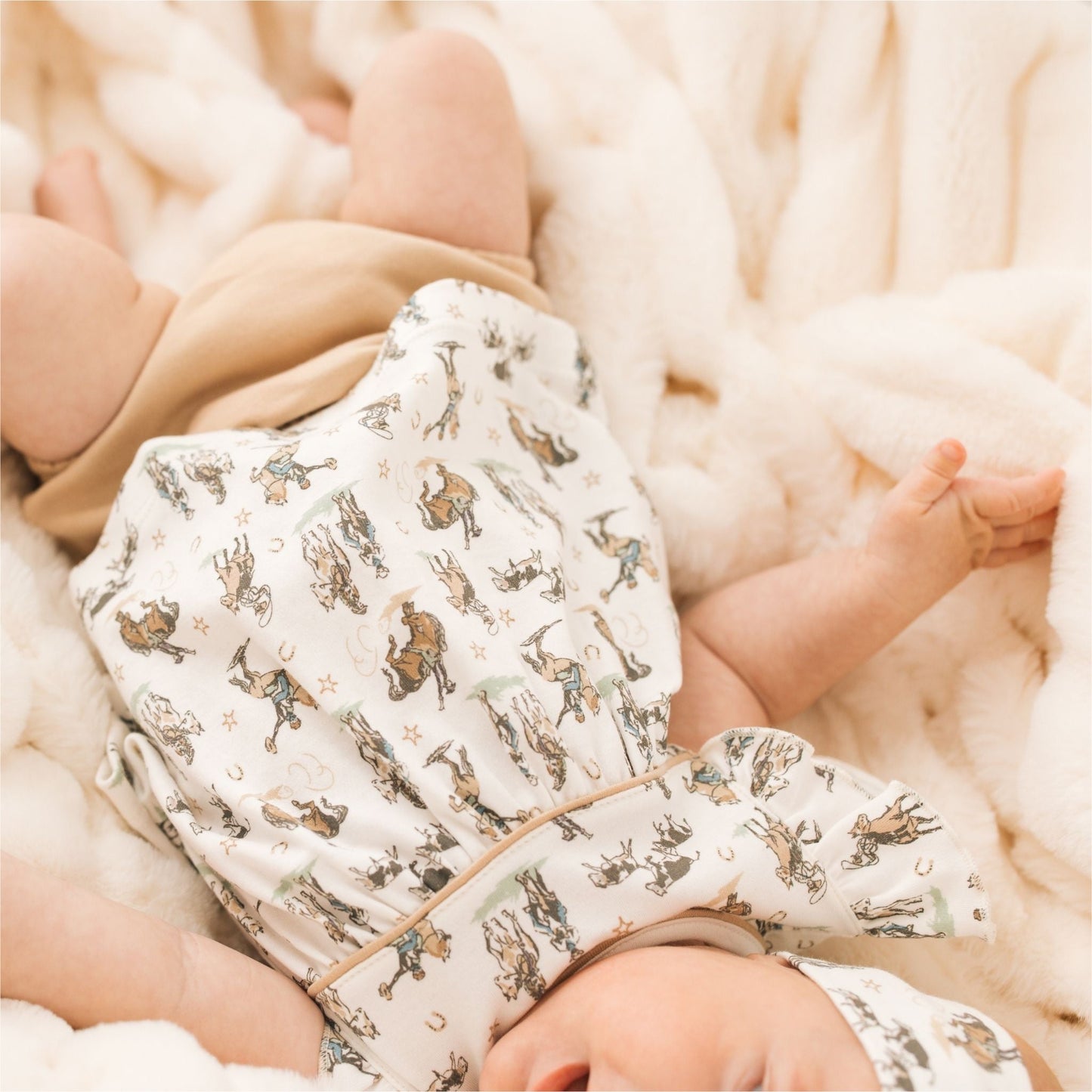 Wild West Ruffle Diaper Cover Set - Luna and ArloDiaper Cover