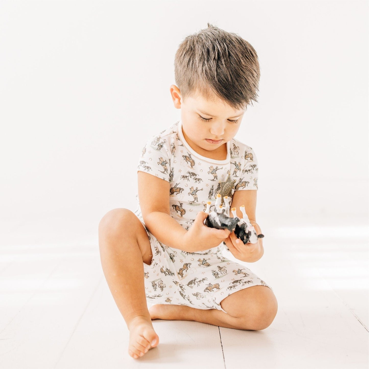 Wild West Short Pajamas - Luna and ArloShort Pajamas