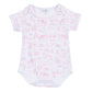 Wild West Toile Bodysuit - Pink - Magnolia BabyBodysuit