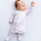 Wild West Toile Footie - Pink - Magnolia BabyFootie