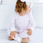 Wild West Toile Long Pajamas - Pink - Magnolia BabyLong Pajamas