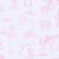 Magnolia Baby_Wild West Toile Zip Pajamas - Pink_2