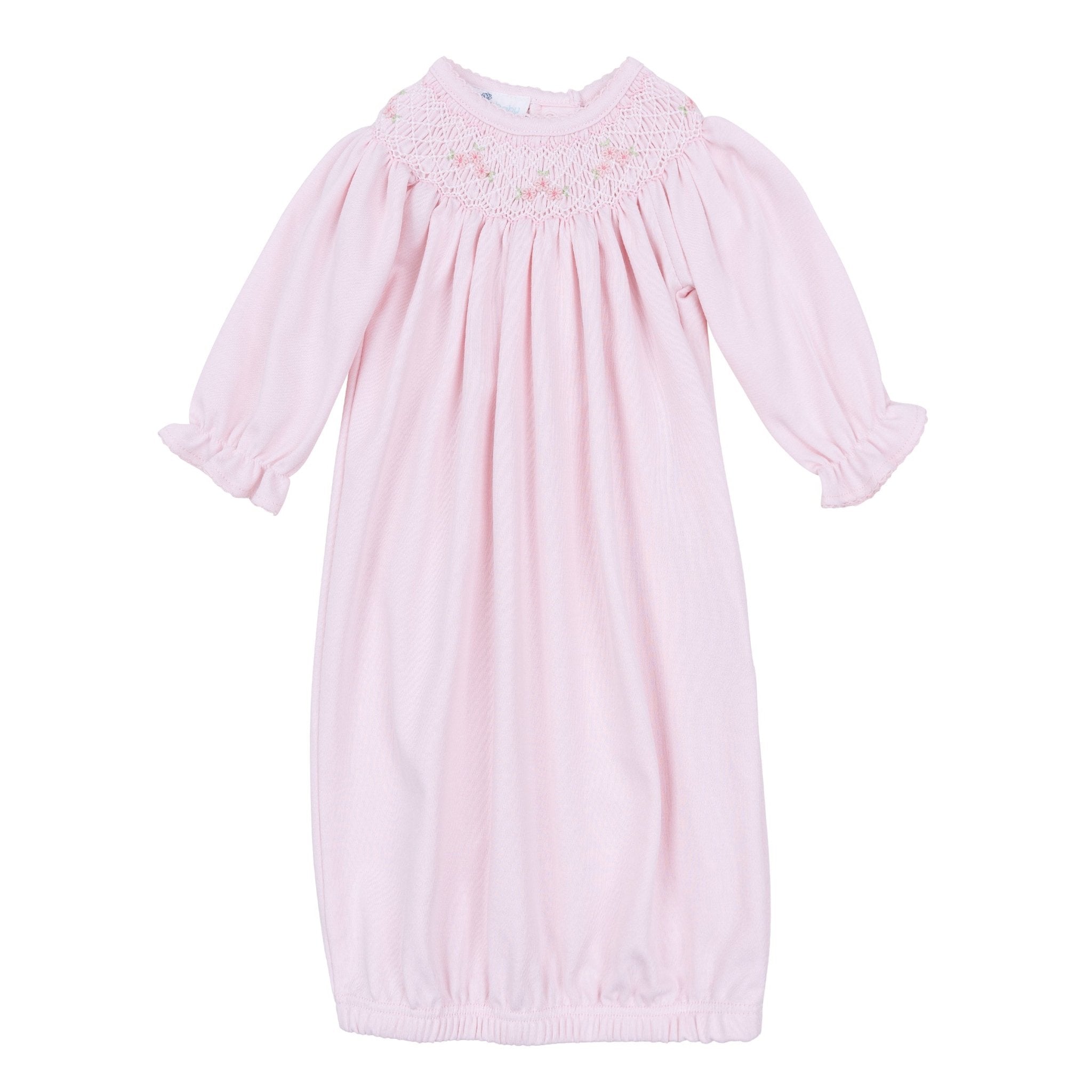Willow's Classics Bishop Gown - Pink - Magnolia BabyGown