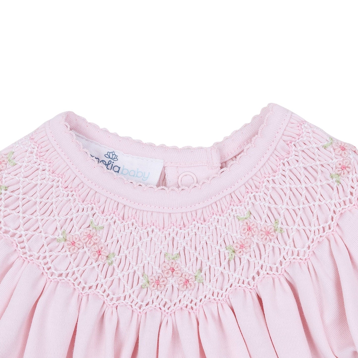 Willow's Classics Bishop Long Sleeve Dress - Pink - Magnolia BabyDress