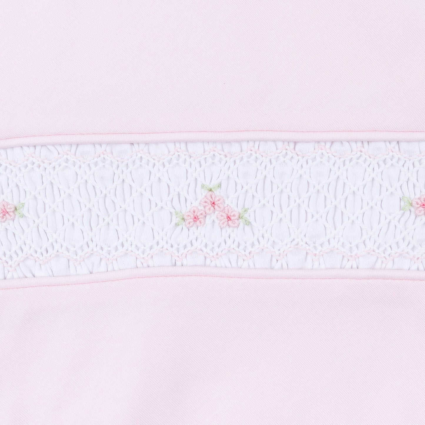 Willow's Classics Smocked Bib - Pink - Magnolia BabyBib