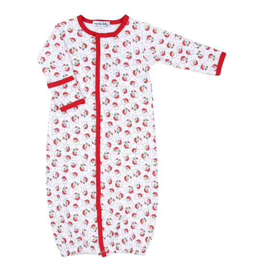Winking Santa Red Printed Converter - Magnolia BabyConverter Gown