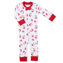  Winking Santa Zipper Pajamas - Magnolia BabyZipper Pajamas