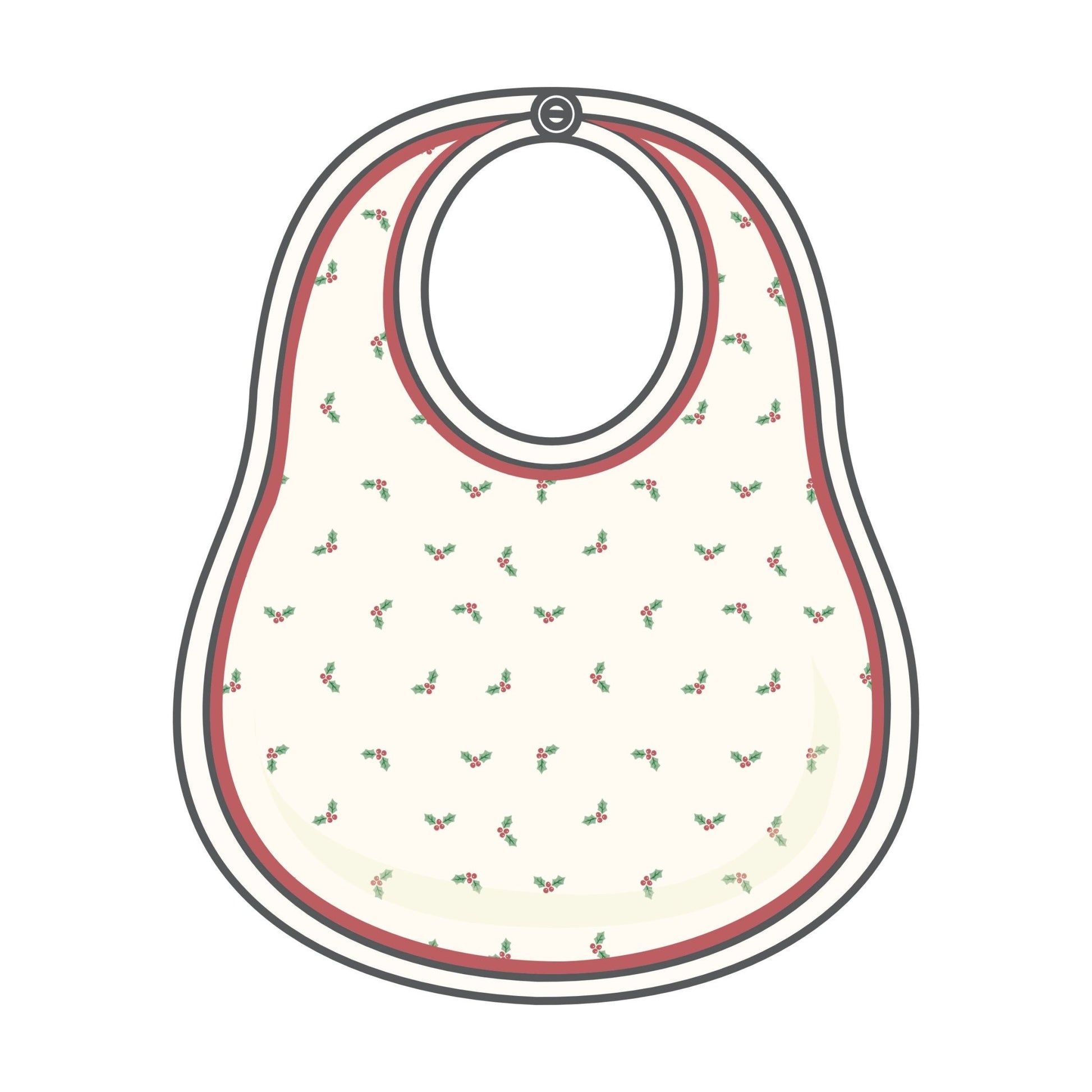 Winter Berries Bib - Magnolia BabyBib