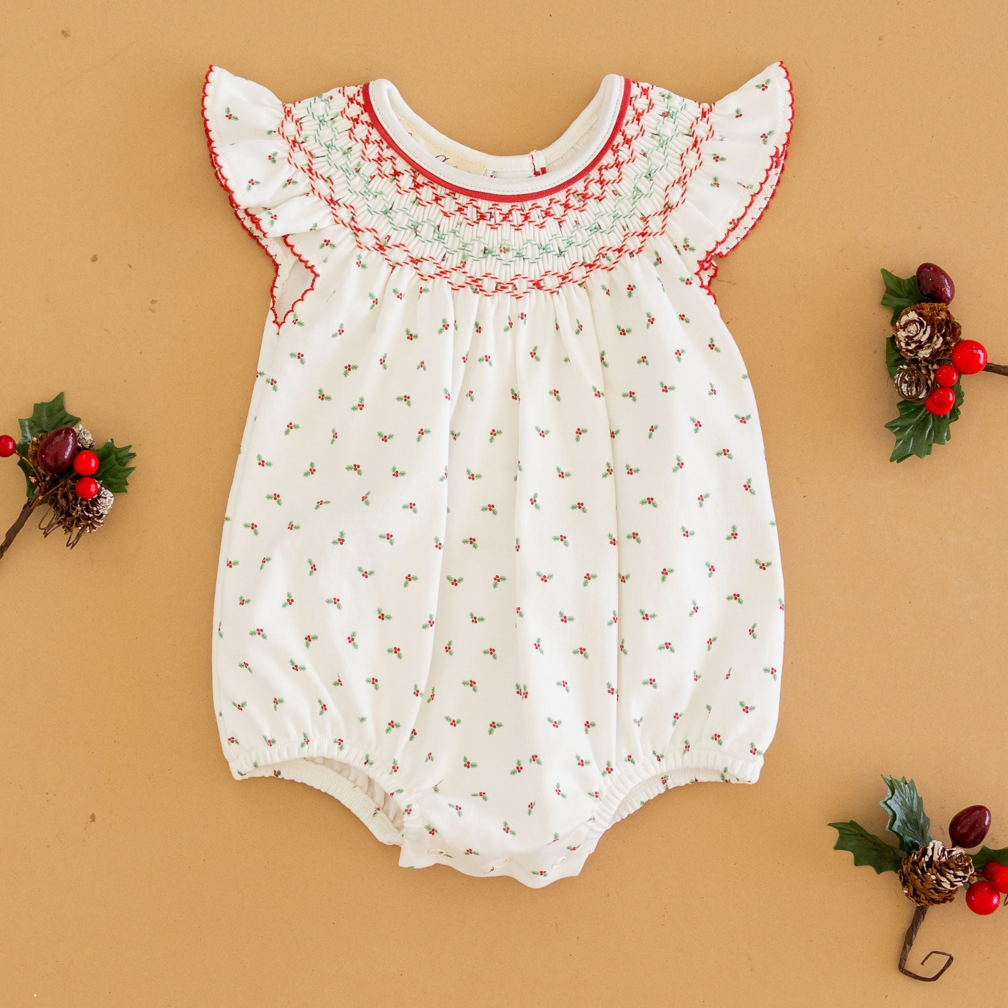 newborn smocked christmas dress Amazon.com: mlpeerw My First Christmas Baby Girl Outfit Newborn Santa Smocked Bubble Romper Cute Ruffle Bodysuit One Piece Xmas Clothes (Christmas Tree Santa Claus Embroidery Pink, 0-3 Months): Clothing, Shoes & Jewelry