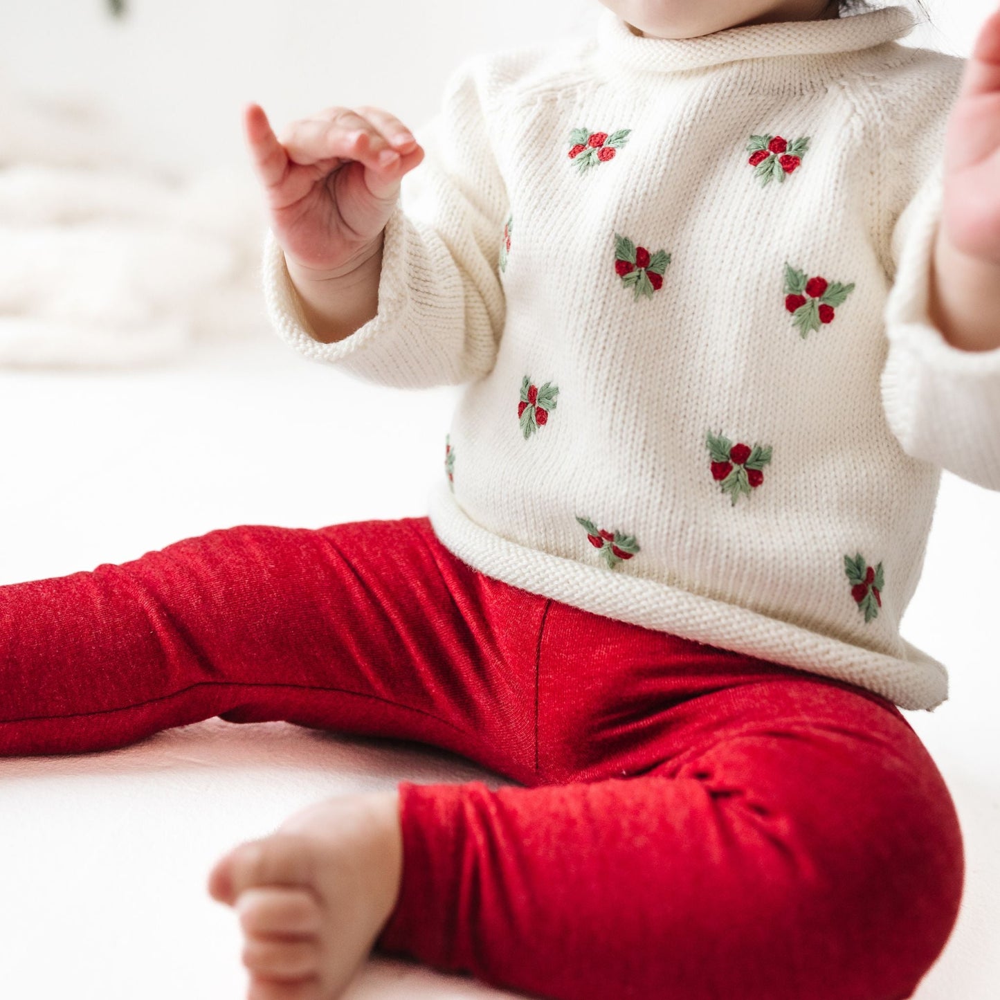 Winter Berries Raglan Sweater by Luna and Arlo - Magnolia BabyPullover