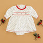 Winter Berries Smocked Long Sleeve Dress by Luna and Arlo - Magnolia BabyDress