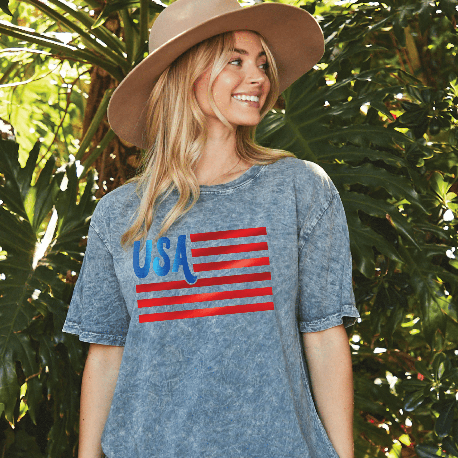 Women's Mineral Tee - USA - Magnolia BabyWomen Top