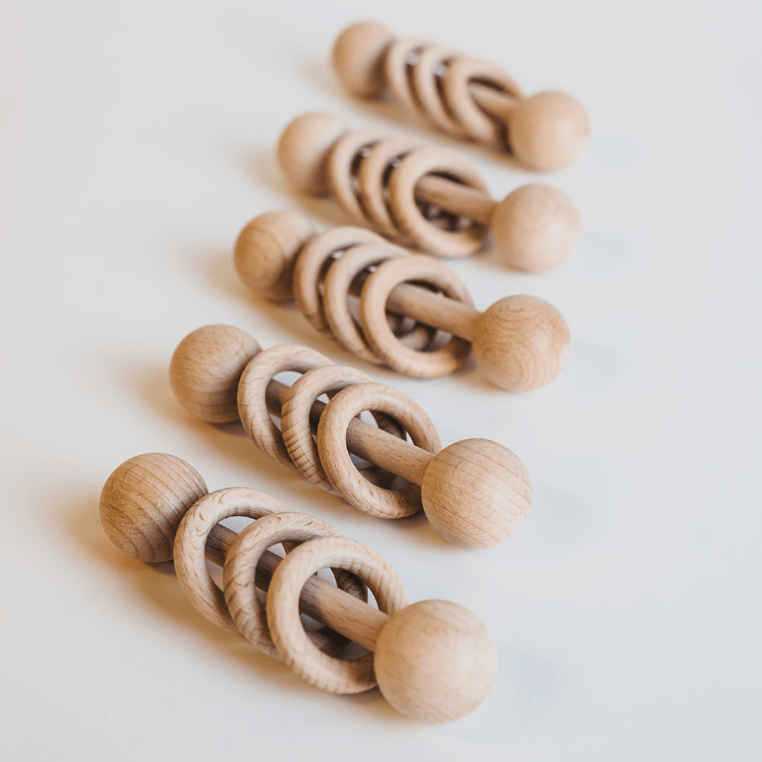 Wooden Ring Rattle - Classic Baby Gifts, Toys, & Accessories - Magnolia BabyWooden Toy