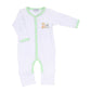 Woodland Friends Embroidered Playsuit - Magnolia BabyPlaysuit