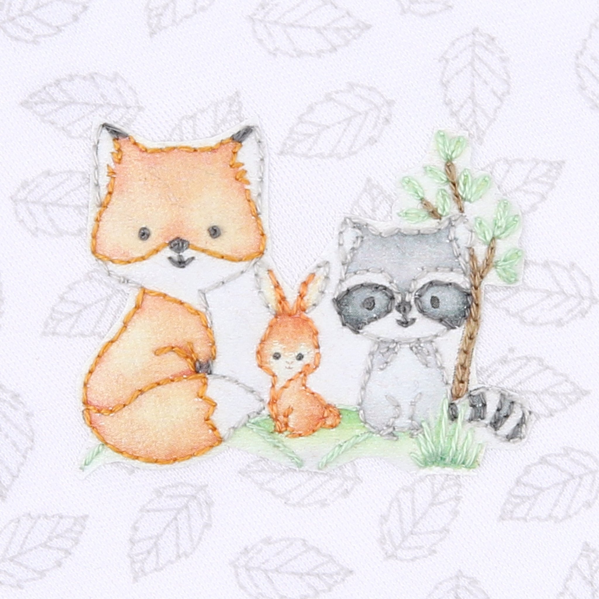 Woodland Friends Embroidered Socks - Magnolia BabySocks