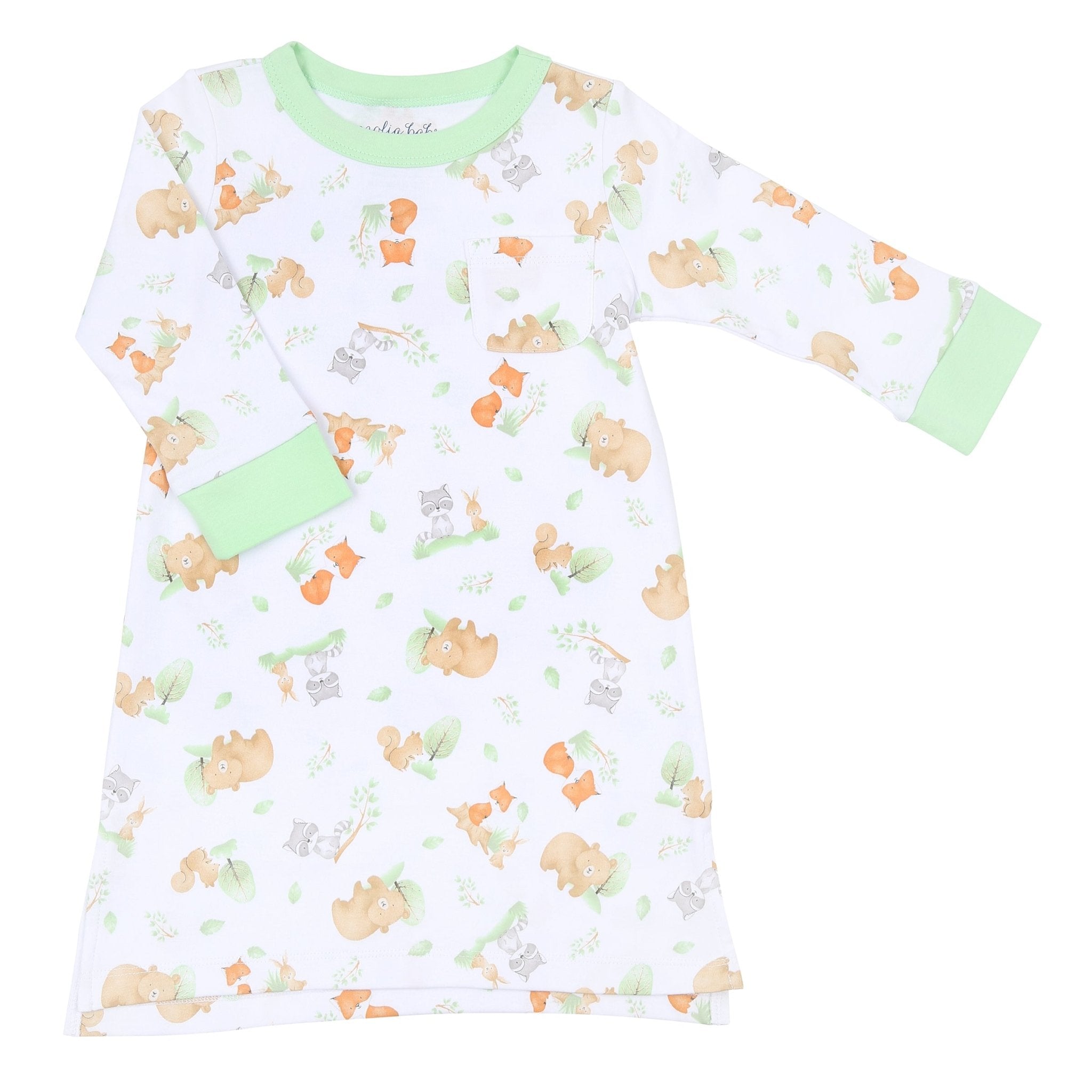 Woodland Friends Girl's Nightdress - Magnolia BabyNightdress
