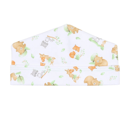 Woodland Friends Print Hat - Magnolia BabyHat