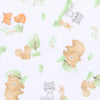 Woodland Friends Print Playsuit - Magnolia BabyPlaysuit