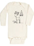 Woodland Reindeer Onesie - Magnolia BabyBodysuit