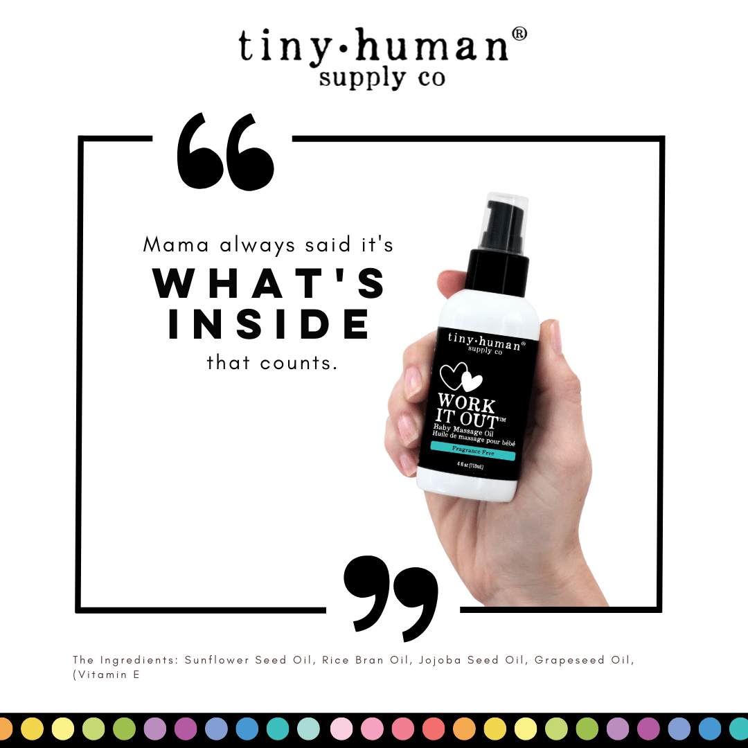 Work it Out Baby Massage Oil - Magnolia BabySkin Care