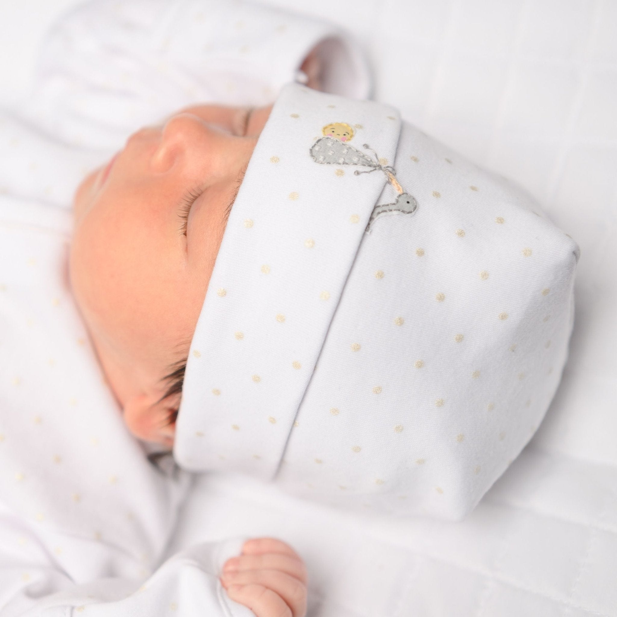 Worth the Wait Embroidered Hat - Grey - Magnolia BabyHat