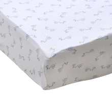  Worth the Wait Essentials Blue Crib Sheet - Magnolia BabyCrib Sheets