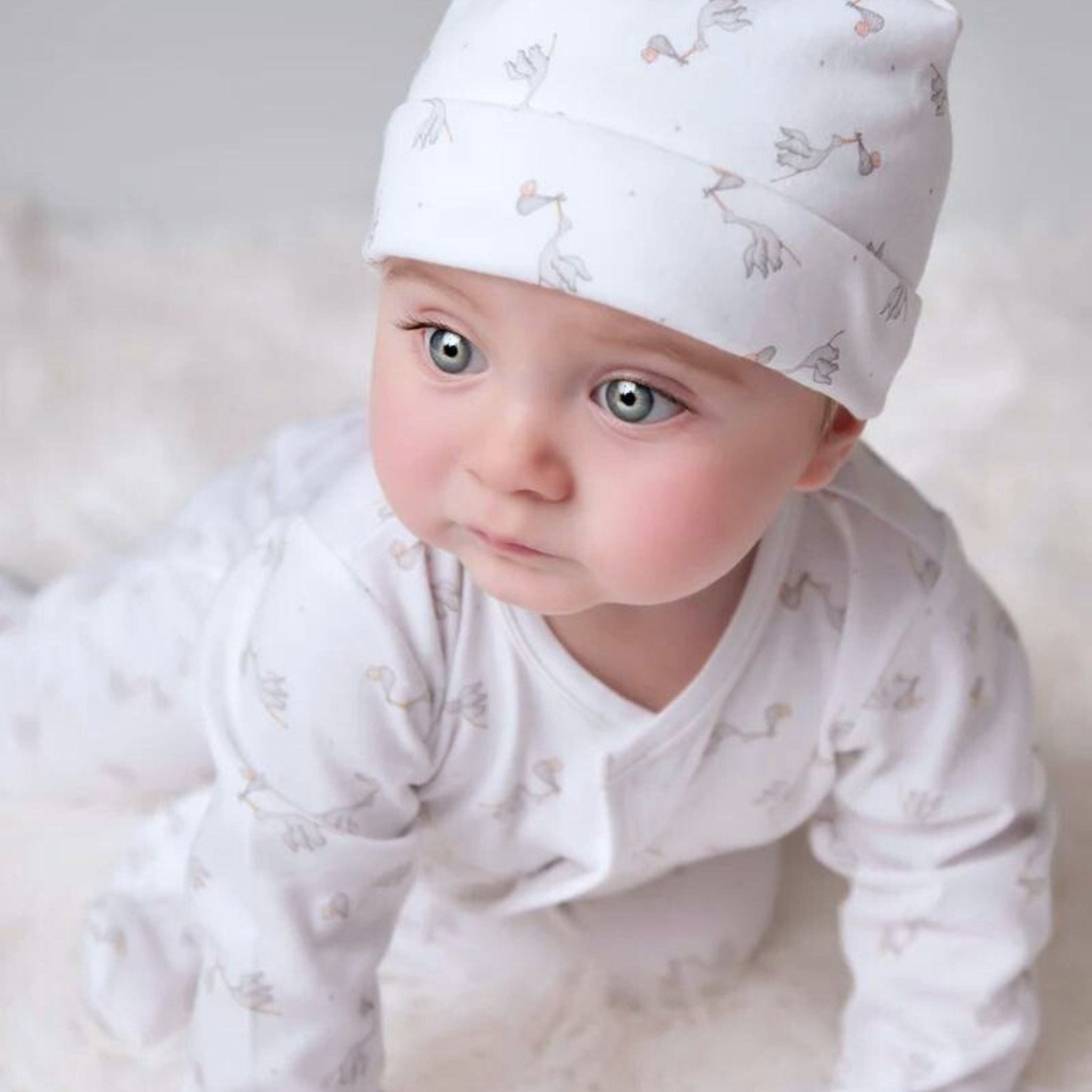 Worth the Wait Footie - Grey - Magnolia BabyFootie