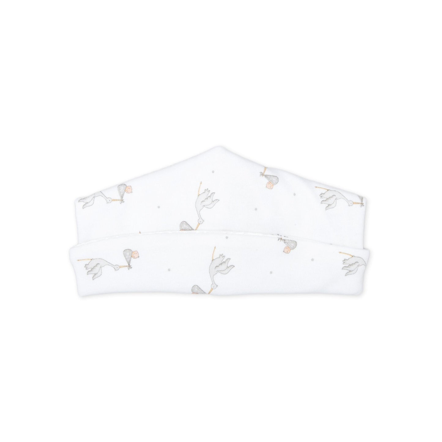 Worth the Wait Printed Converter and Hat Set - Grey - Magnolia Baby
