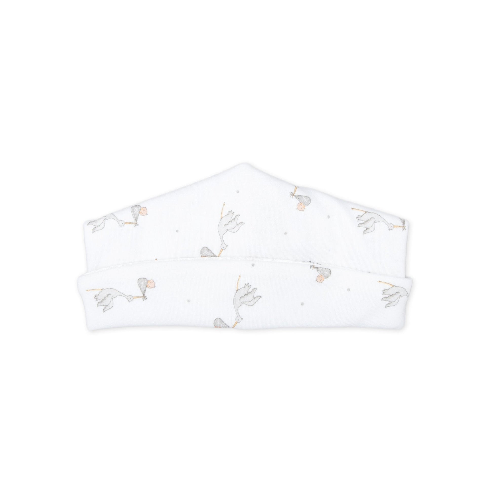 Worth the Wait Printed Converter and Hat Set - Grey - Magnolia Baby