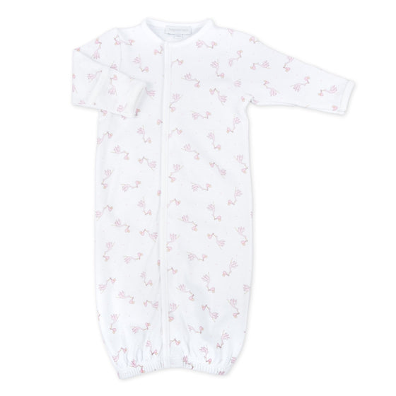 Worth the Wait Printed Converter - Pink - Magnolia BabyConverter Gown