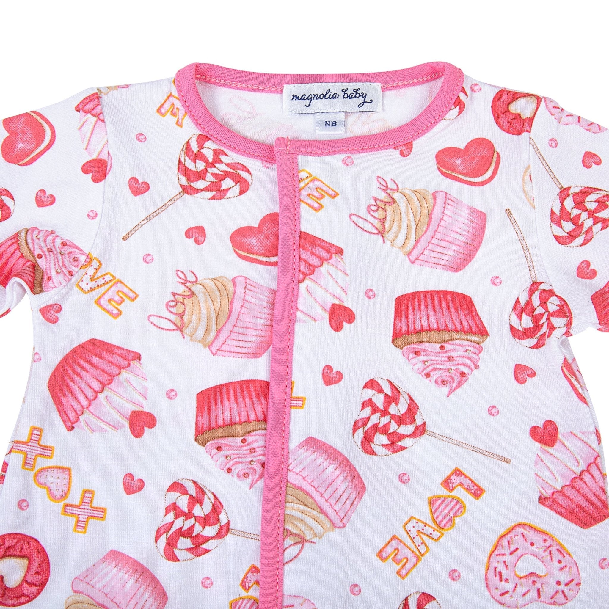 XOXO Sweets Footie - Magnolia BabyFootie