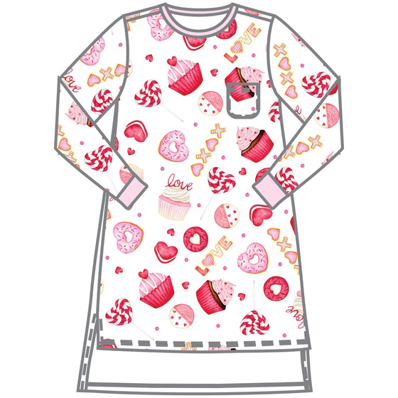 XOXO Sweets Women's Night Shirt - Magnolia BabyNight Shirt