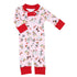 Yappy Christmas Zipper Pajamas - Pink - Magnolia BabyZipper Pajamas