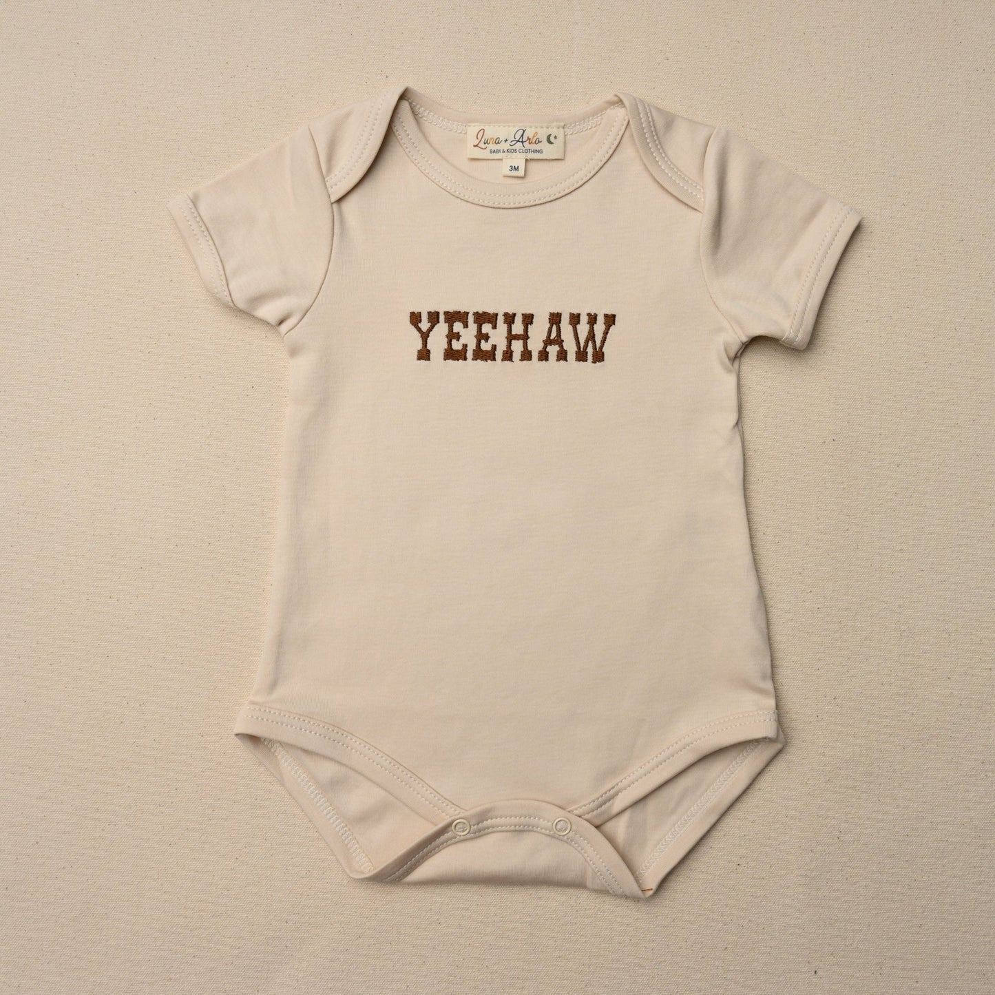 Yeehaw Embroidered Bodysuit - Magnolia BabyBodysuit