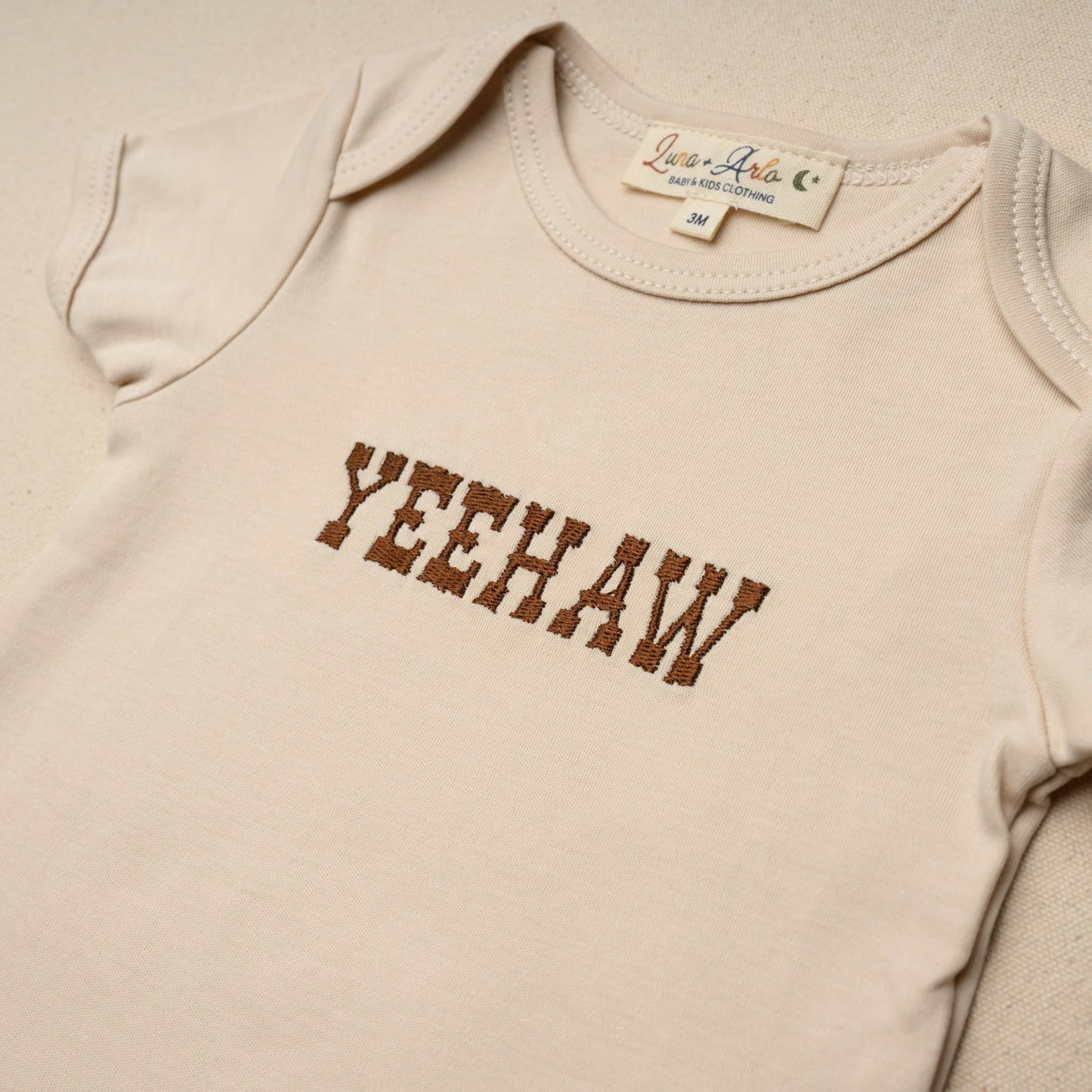 Yeehaw Embroidered Bodysuit - Magnolia BabyBodysuit