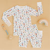 YO, HO, HO! Long Pajamas - Magnolia BabyLong Pajamas