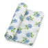 You Had Me At Hydrangea Muslin Swaddle Blanket - Magnolia BabySwaddle Blanket