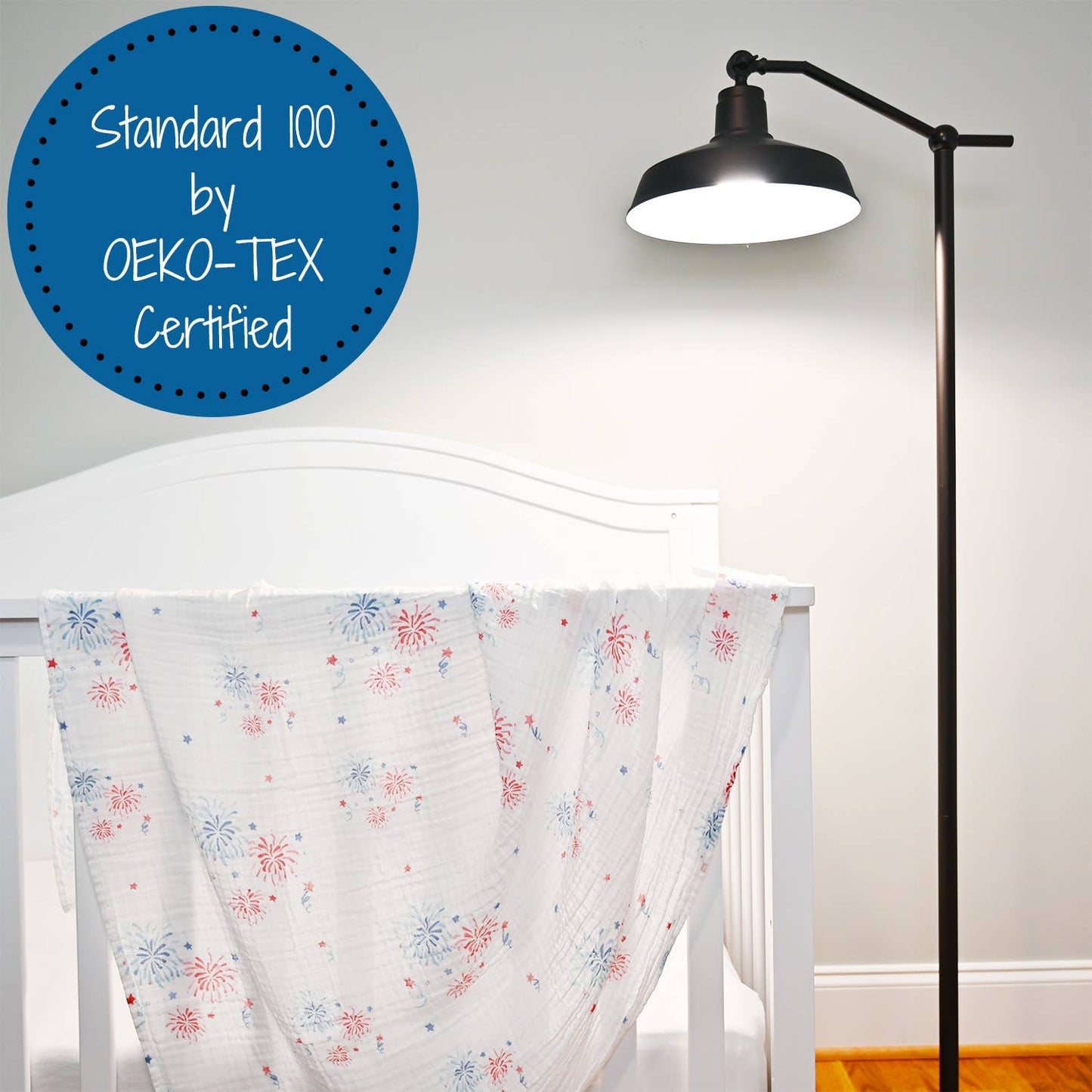 You're a Firework Muslin Swaddle Blanket - Magnolia BabySwaddle Blanket