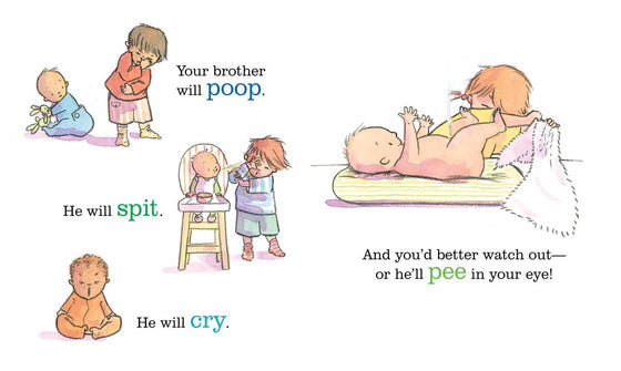 You're Getting a Baby Brother! by Sheila Sweeny Higginson: Board Books; 24 pages / English - Magnolia Baby