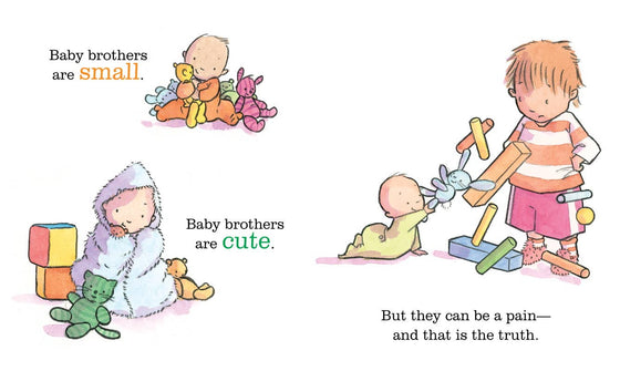 You're Getting a Baby Brother! by Sheila Sweeny Higginson: Board Books; 24 pages / English - Magnolia Baby
