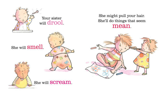 You're Getting a Baby Sister! by Sheila Sweeny Higginson: Board Books; 24 pages / English - Magnolia Baby
